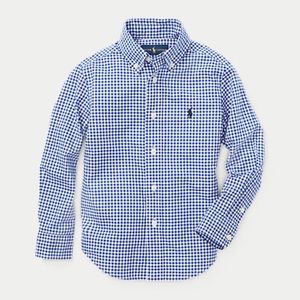 Ralph Lauren Gingham Cotton Poplin Shirt